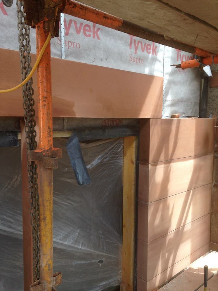 Traditional stonework for building restoration and custom masonry. Skilled Edinburgh stonemasons at IMC Stonemasons Limited.