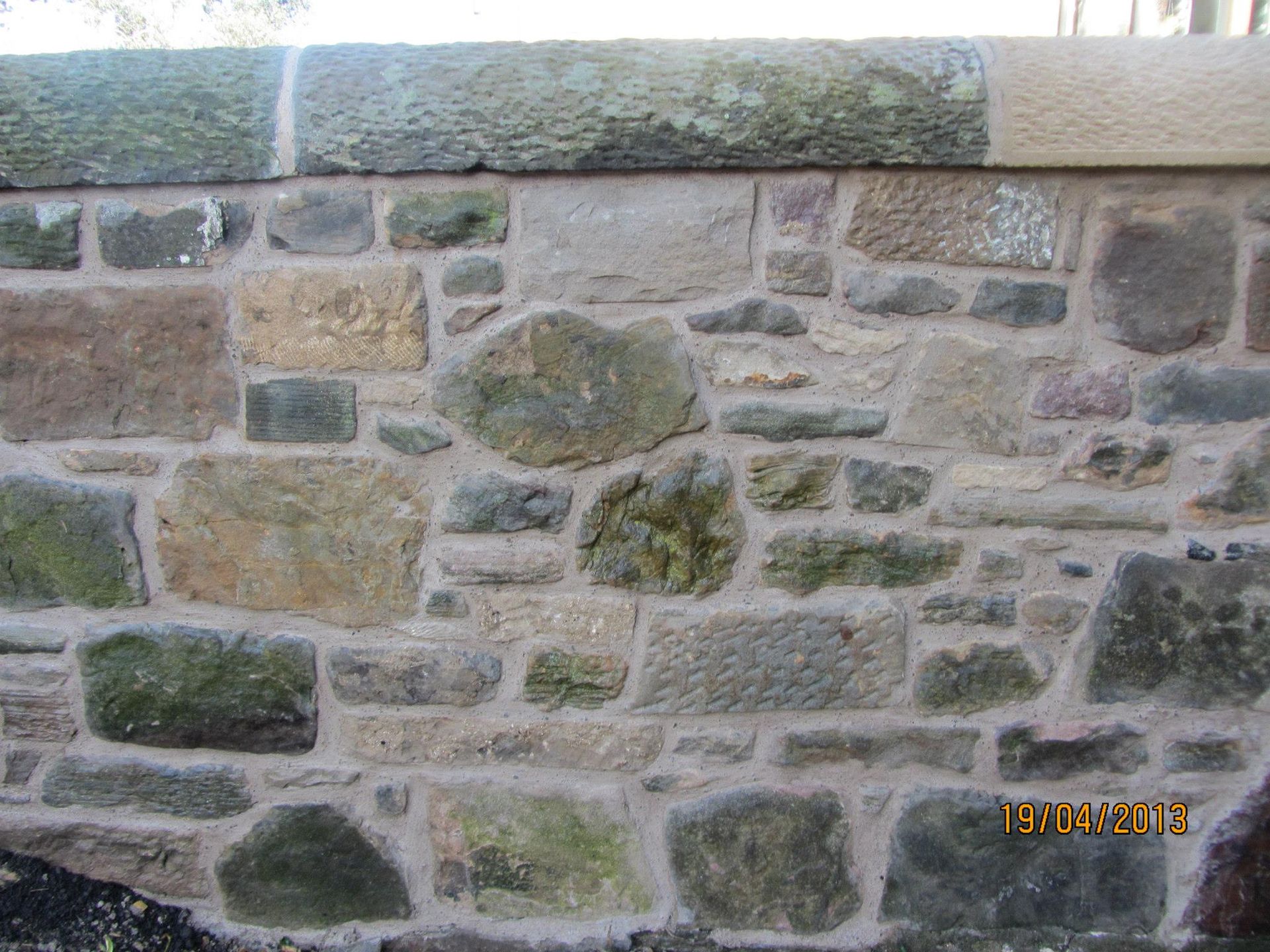 Natural stone wall masonry by IMC Stonemasons Ltd, expert stonework in Edinburgh.
